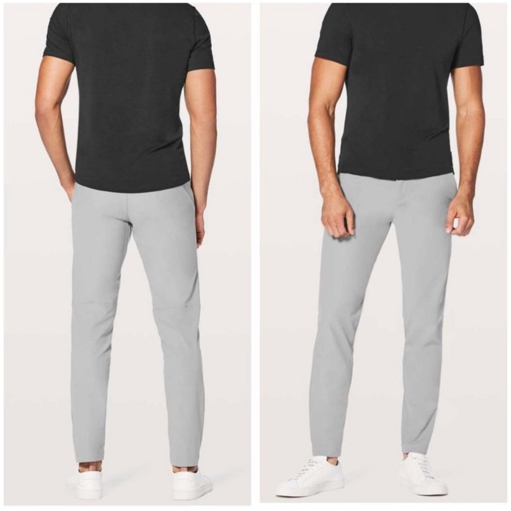Lululemon | Mens Commission Pant Slim Warpstreme Light Cast Grey Gray Classic 31